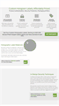 Mobile Screenshot of prismhologramlabels.com